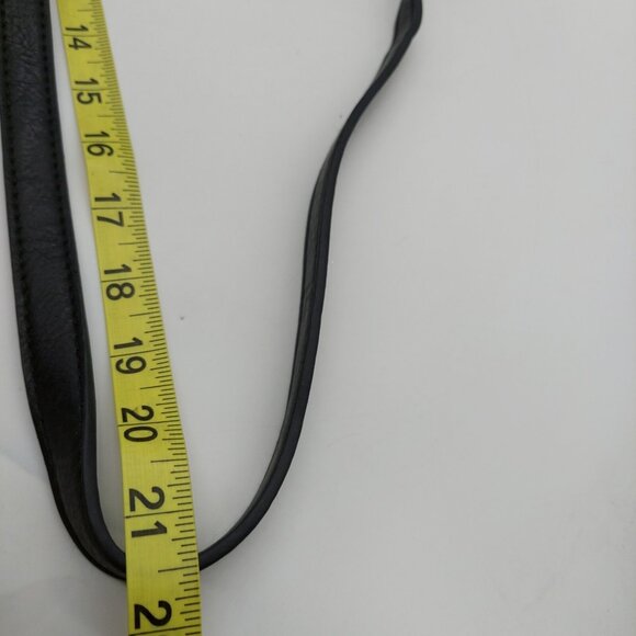 Antik Kraft Cheyenne Black Faux Leather Studded Western Crossbody Tassle - Picture 7 of 7